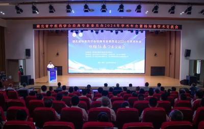 湖北省中医药学会经典专业委员会2024年学术年会暨杨际泰学术交流会在我市举行