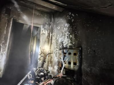 小区楼道起火，高温天气物业紧急提示