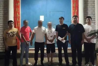 在禁捕水库钓鱼 三男子被拘留 