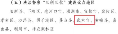 喜报！武穴这项工作入围2024年全省优化营商环境先行区改革事项试点