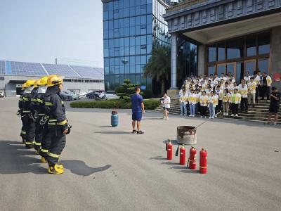 武穴市消防救援大队深入运鸿科技实业开展消防安全知识培训 