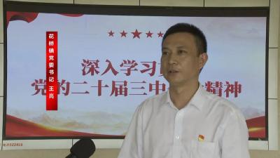 深入学习贯彻党的二十届三中全会精神之书记访谈 | 花桥镇：激励斗志 实干担当 推进改革发展新进程 