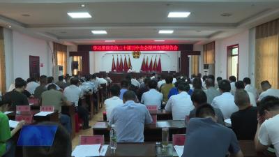 余川镇组织开展学习贯彻党的二十届三中全会精神宣讲