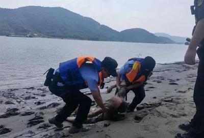 与时间赛跑！武穴“江地警方”合力营救一跳江轻生男子  