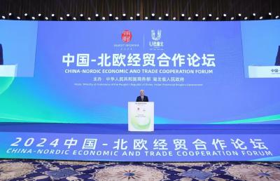 2024中国-北欧经贸合作论坛在汉开幕  