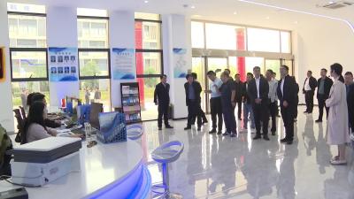 宁波市镇海区代表团来我市考察调研