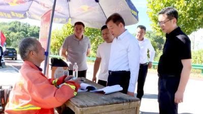 胡昊检查督办国庆假期森林防火等工作