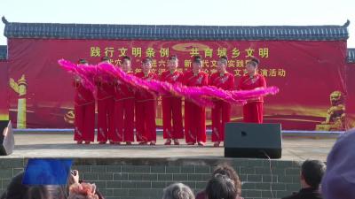 龙坪镇：开展新时代文明实践暨“墨流千年 文润龙坪”理论宣讲文艺巡演活动