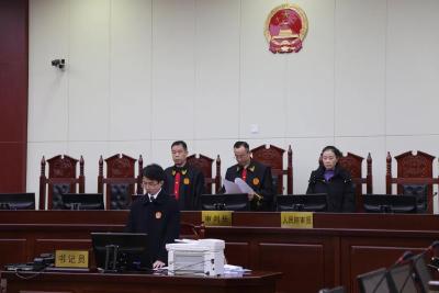武穴市人民法院公开宣判董益江等人恶势力犯罪团伙案  