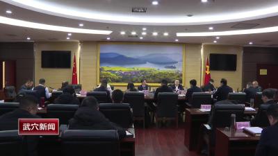 胡昊主持召开各产业领域功能区招商引资工作汇报会