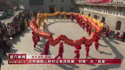 花桥镇杨二岭村让老百姓做“村晚”大“民星”
