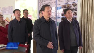 刘忠诚来武穴调研第二轮土地承包到期再延长30年试点和厕污共治工作