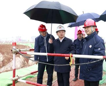 胡昊赴田家镇“两型”试验区调研企业项目复工复产情况