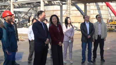 黄冈市政协到我市调研工业产业集中集群工作