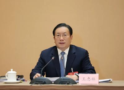 开放团组会上，王忠林回答记者提问：打造科创、产业、开放、生态、联动“五个支点”