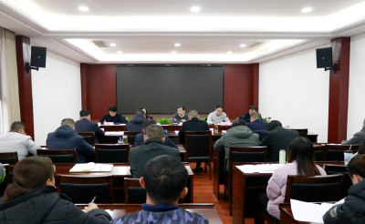 胡昊主持召开城市规划建设治理工作推进会