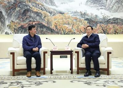 王忠林与百度公司创始人、董事长李彦宏座谈 深化合作 共同开辟更多发展新领域新赛道