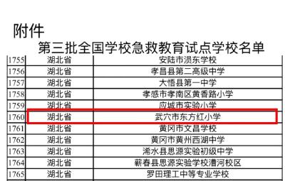 全国试点！武穴这所学校入选→
