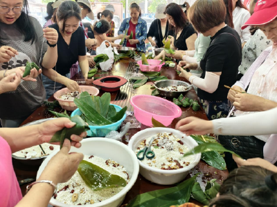 【网络中国节·端午】武穴街道宏达社区：端午粽飘香 社区一家亲