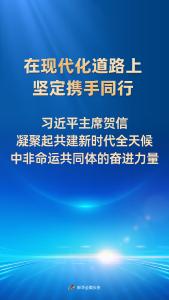 在现代化道路上坚定携手同行——习近平主席贺信凝聚起共建新时代全天候中非命运共同体的奋进力量