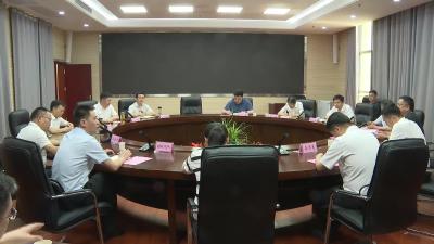湖北联投集团、湖北建投集团考察组一行来我市考察洽谈
