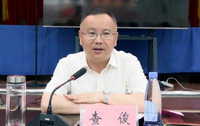 查俊督导重点项目征迁工作