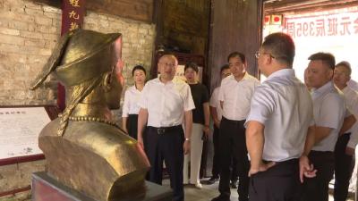 查俊调研城乡历史文化保护传承工作