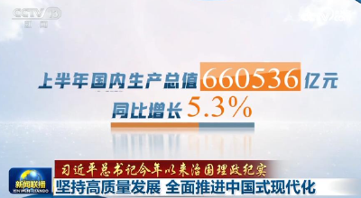 【习近平总书记今年以来治国理政纪实】坚持高质量发展 全面推进中国式现代化