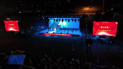 武穴市第八个中国医师节健康嘉年华活动彩排正在紧张进行