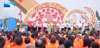 庆祝第八个中国农民丰收节 | 渔歌起 稻浪翻 荆楚大地庆丰年