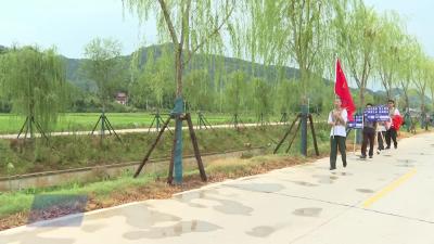 余川镇：筑牢防溺水安全防线 民兵巡逻守护群众平安