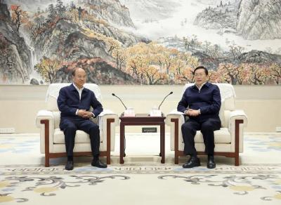 王忠林会见中国石油集团董事长戴厚良 加强能源保障供应 推动绿色低碳转型 为加快建成中部地区崛起重要战略支点提供有力支撑