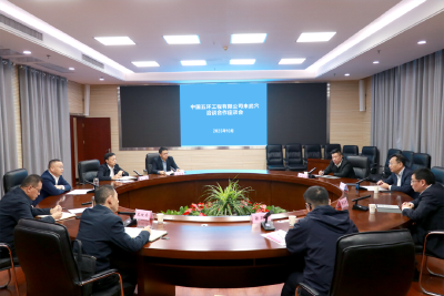 查俊与中国五环公司洽谈合作