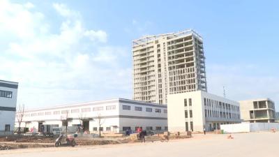 预计春节前完工！武穴市供销集采集配中心项目建设进入最后冲刺