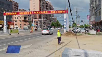 花桥镇“弱线入地”加速推进  4.5公里主干道将告别“蜘蛛网”