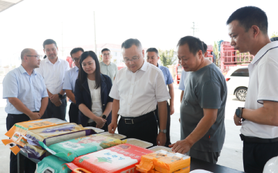 查俊到花桥镇调研