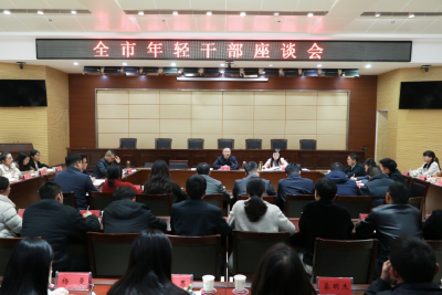 全市年轻干部座谈会召开