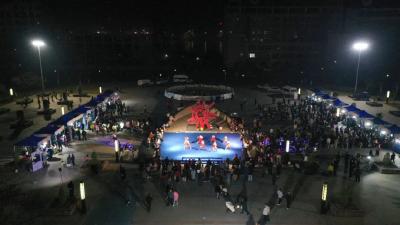 热火朝天！武穴“平安夜市”冬日夜晚再次嗨翻天～ 