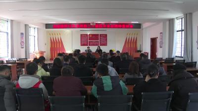 叶丽萍到四望镇宣讲党的二十届四中全会精神