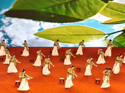 昨晚，武穴市广场舞决赛暨展演活动火热上演