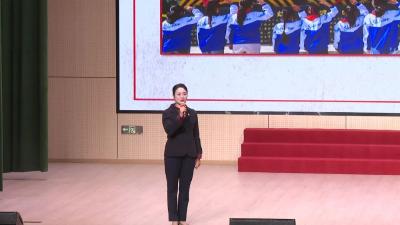 武穴市弘扬大别山精神“大思政课”宣讲活动走进黄冈职业技术学院武穴学院