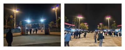 武穴第二届平安夜市武山湖、梅川场接续精彩！