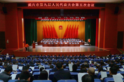 武穴市第九届人民代表大会第五次会议隆重开幕