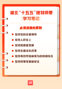 划重点！湖北省“十五五”规划纲要学习笔记