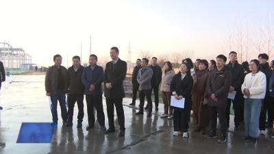 走一线看发展 转作风提效能——市委办公室、市融媒体中心、广济传媒集团联合开展项目建设观摩活动