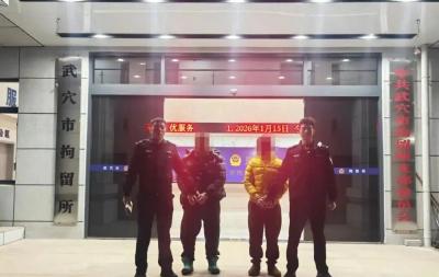 “隐形伪装”？武穴两男子盗窃工地空调被抓