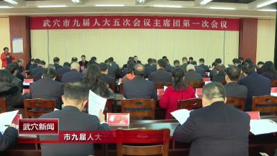 市九届人大五次会议举行预备会议