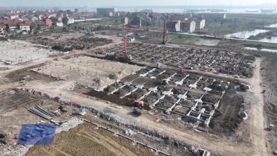 武穴智能制造装备产业园项目奋战新春一线