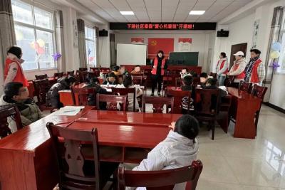 以托管解民忧  以关爱暖童心——武穴街道下港社区务工子女寒假班温情启航