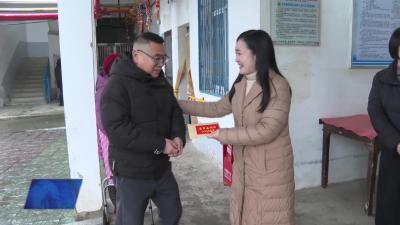 董晓燕开展春节节前走访慰问
